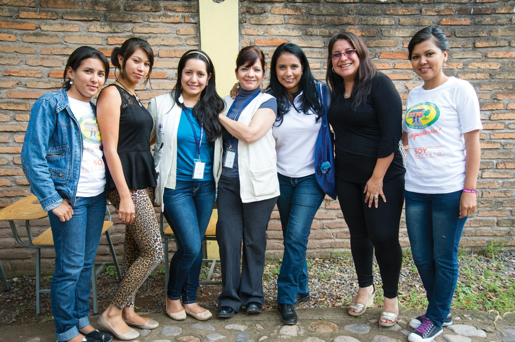 Many people avoid Honduras’ most stigmatized communities suffering from violence, but Miriam Canales sees possibility in each neighborhood and each young resident. She oversees 29 neighborhood youth Outreach Centers and works closely with local volunteers to build momentum for positive change. Photo by David Snyder
